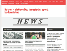 Tablet Screenshot of hatron.com.pl
